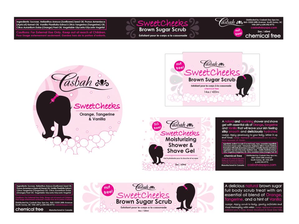 Sweet Cheeks Labels