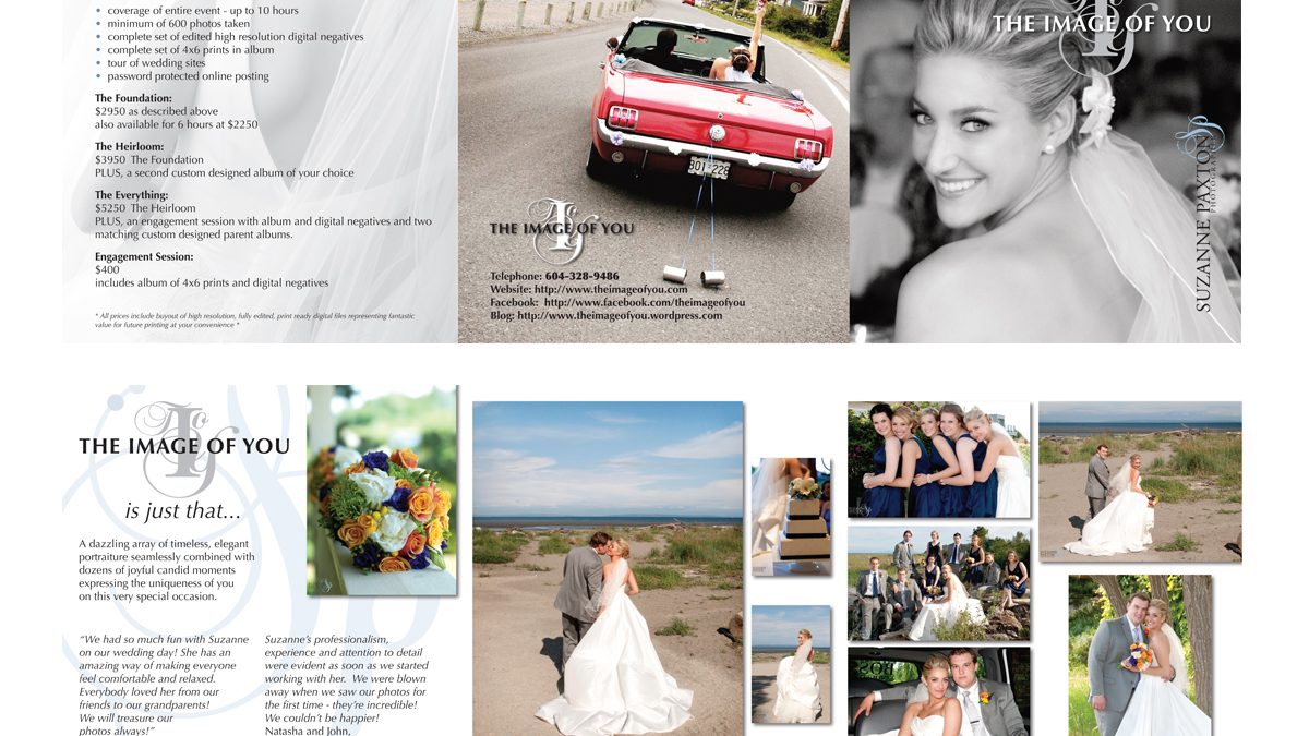 Vibrant Graphics Portfolio Sue Paxton Brochure