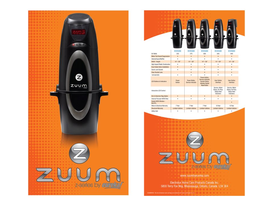 Vibrant Graphics Portfolio ZUUM Postcard